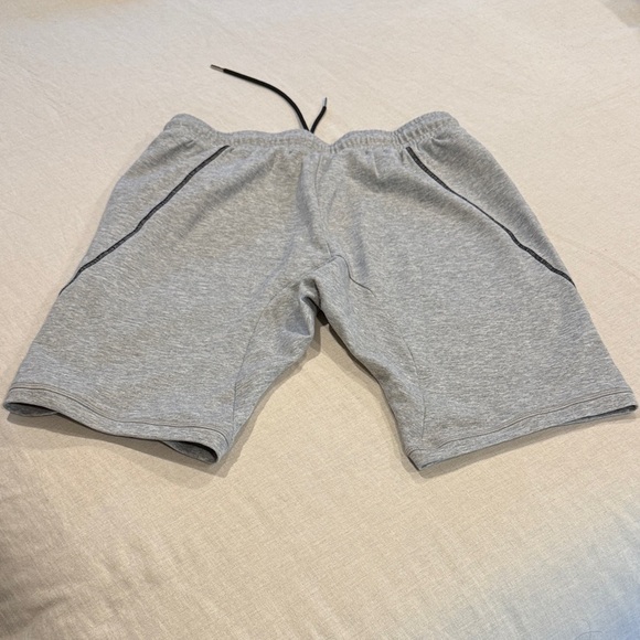 Gray Athletic Shorts with Black Accents - Picture 8 of 11